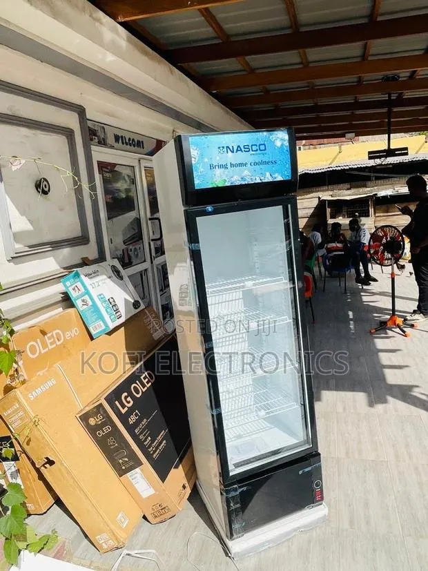 Nasco 298l Display Refrigerator Cool, Clear, Convenient · Photo 1