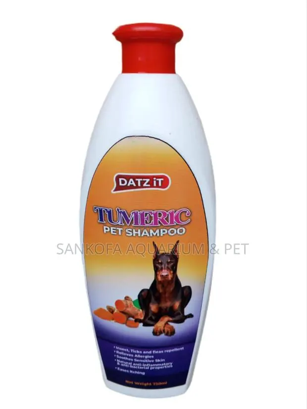 Organic Tumeric Ticks Flea Natural Pet Shampoo · Photo 1