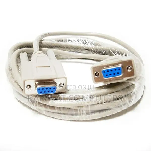 10m Serial Rs232 Db9 Female to Db9 Female Cable · Photo 1