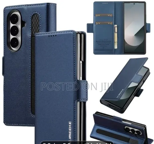 Z Fold7 Original Leather Stylish Flip Cover · Photo 1