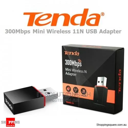 Tenda U3 300mbps USB Wireless Network Adapter/ Mini Network · Photo 1