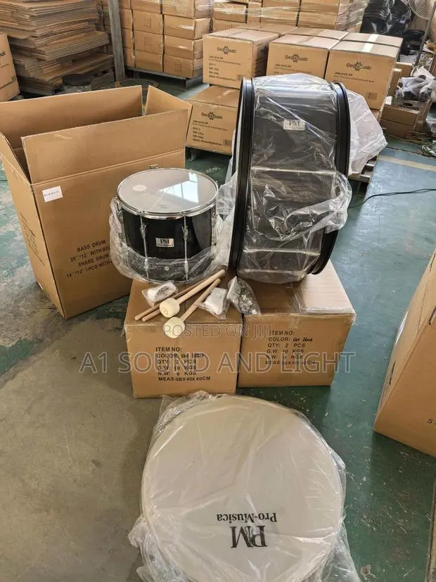 Pro-Musica 7pcs Marching Drum Set · Photo 1