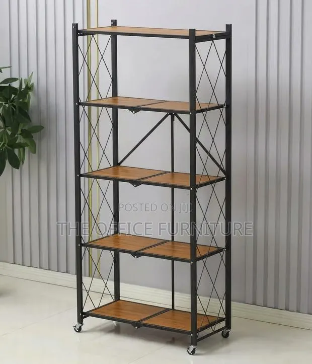 5-Tier Foldable Storage Shelf · Photo 1