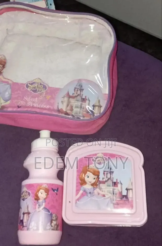 Sofia the First 3-Piece Lunch Bag, Bottle, and Sandwich Box Set · Photo 4
