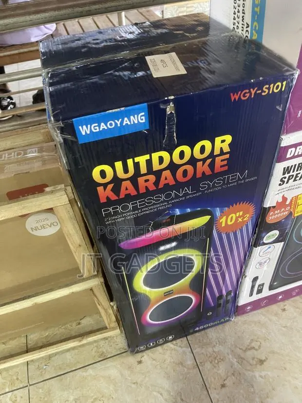 WGaoyang Outdoor Karaoke Professional Speaker System (WGY-S101) · Photo 1