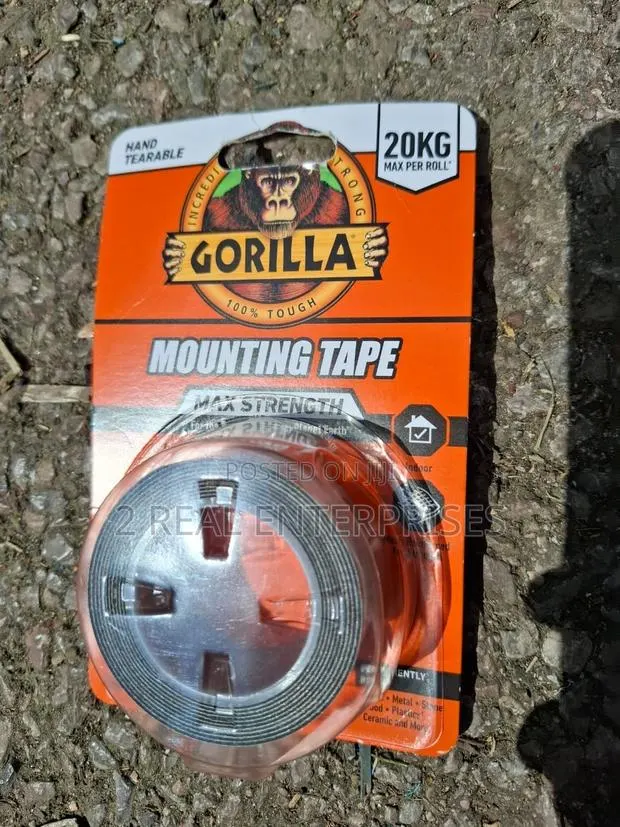 Gorilla Max Strength Mounting Tape Heavy-Duty, Double-Sided Tape 1.5m · Photo 1