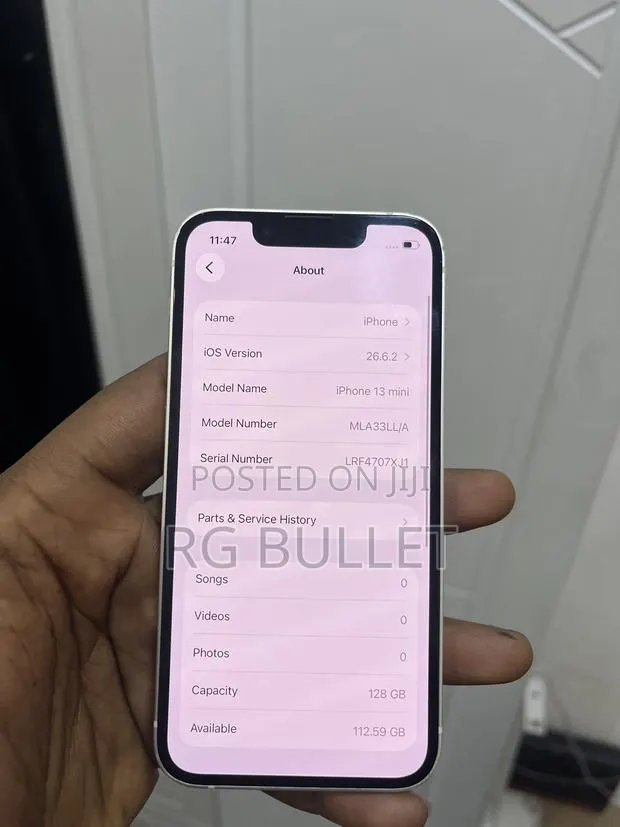 Apple iPhone 13 Mini 128 GB White · Photo 3