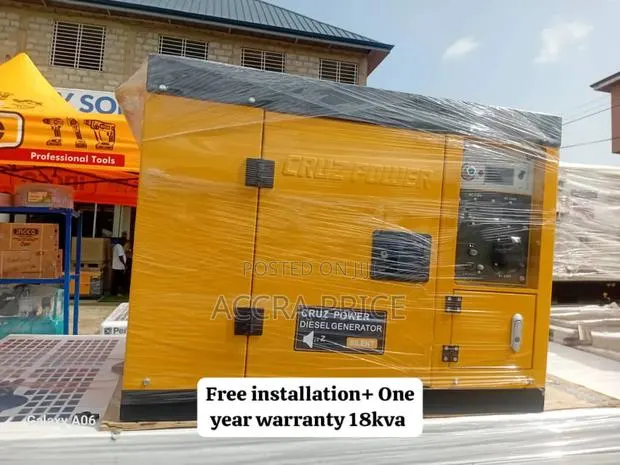 18kva Safe and Sound Operational Generator Cruz Power 18kva · Photo 1