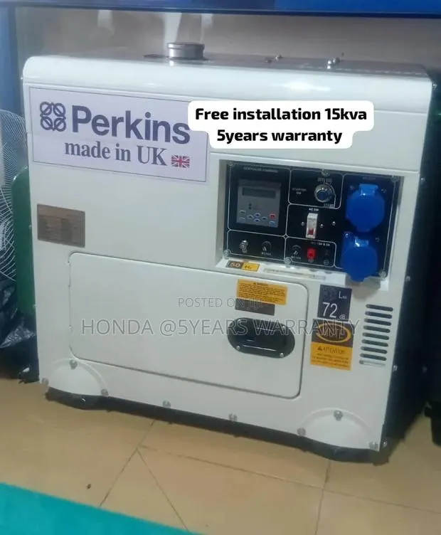 Perkins 15kva Silent Diesel Generator With Ats · Photo 1