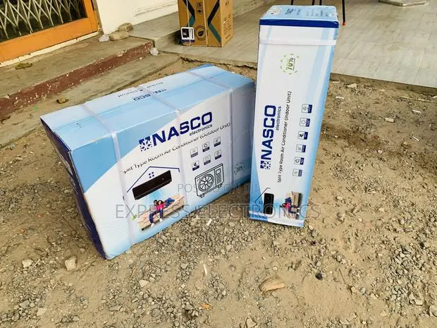 Flash Cooling Prime Nasco 1.5HP Black Split Air Conditione NAS-J12-V1B · Photo 1
