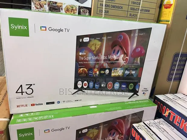 Syinix 43” Smart Google Tv · Photo 1
