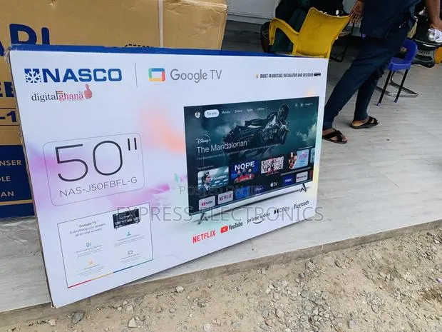Place Your Order for Nasco 50" Google Smart 4K HDR TV (NAS-J50FBFL-G · Photo 1