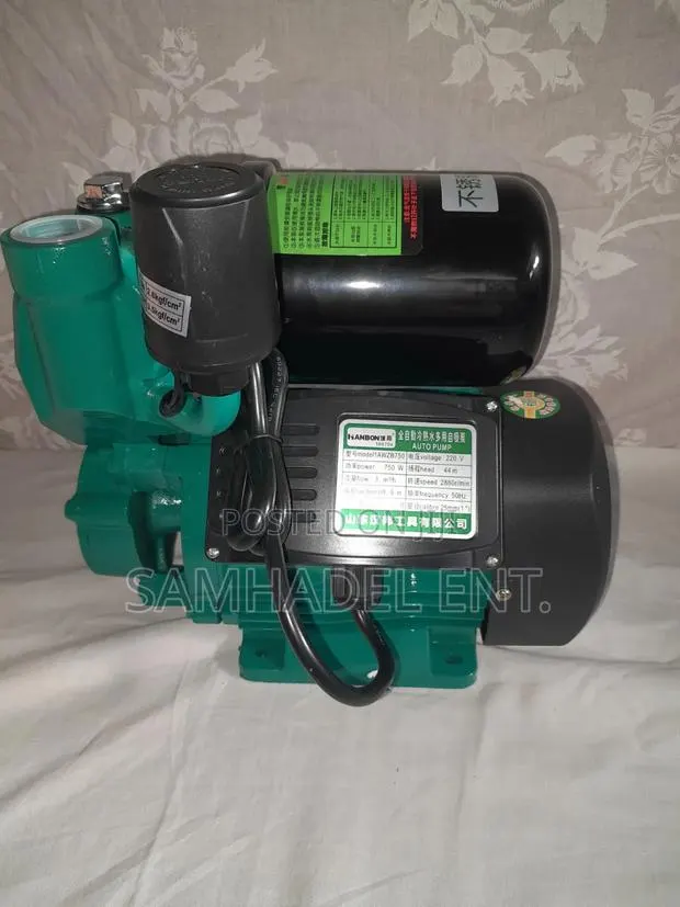 750w Self Priming Hot and Cold Water Pump · Photo 1