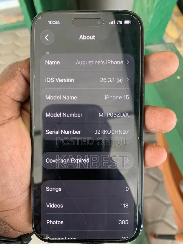 Apple iPhone 15 128 GB Black · Photo 1