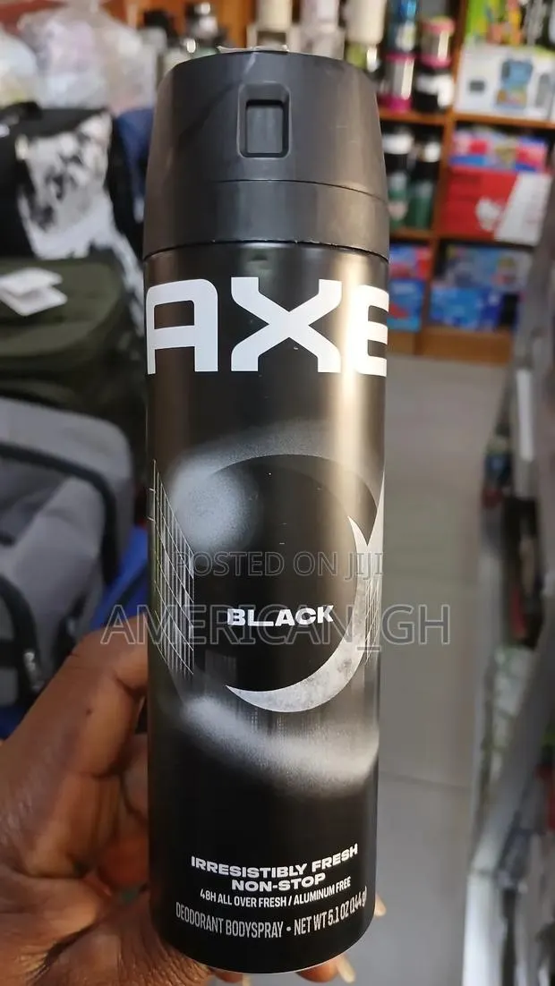 Axe Black Deodorant Body Spray, 144g · Photo 1