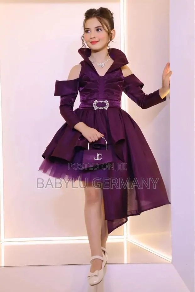 Luxury Turkish Purple Ball Gown With Accessories · Photo 1