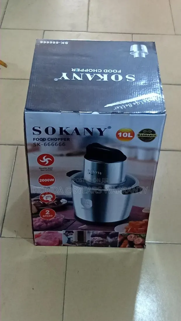 Sokany Family-Size Fufu Chopper – Built for Speed and Convenience · Photo 1