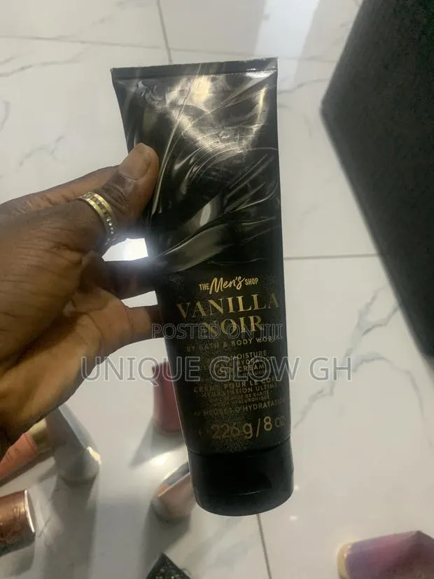 The Men’s Shop Vanilla Noir Body Cream