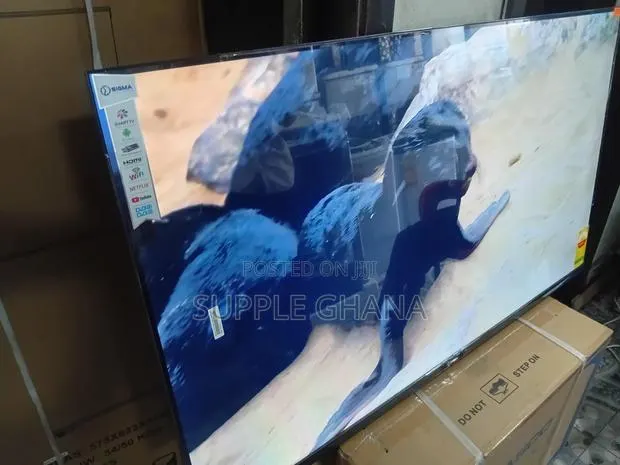 Sigma 55” Smart Television – Ultra Clear Entertainment Hub · Photo 1