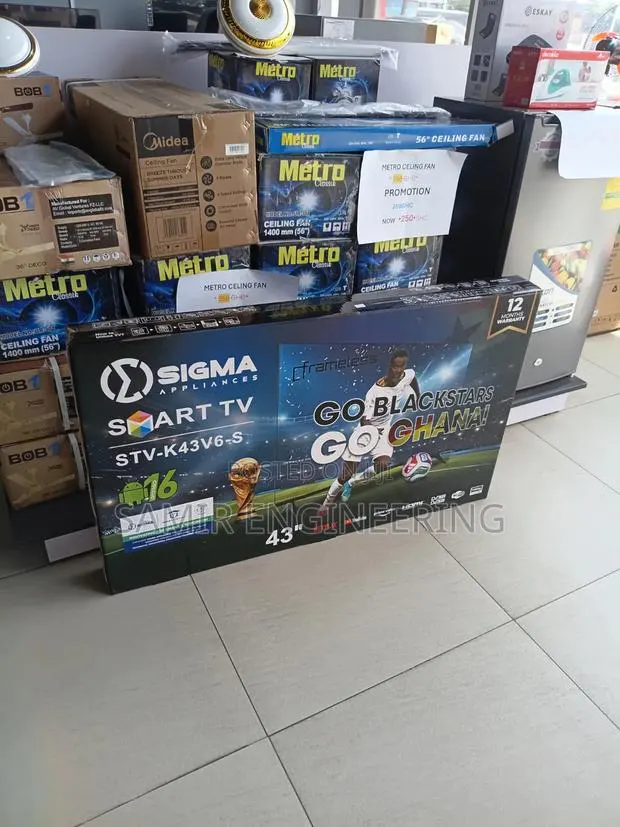 Sigma 43-Inches Frameless Smart Android TV: Immersive Full HD · Photo 1