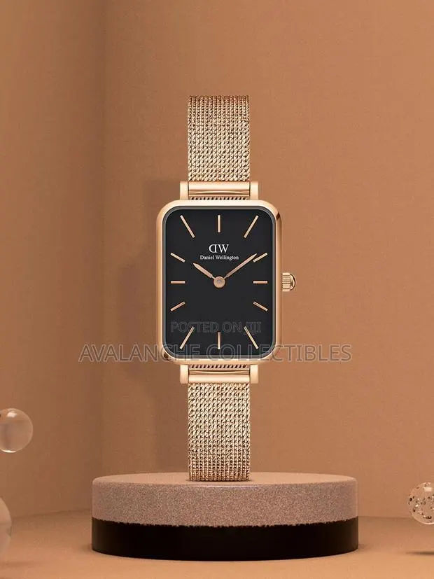 DDaniel Wellington Quadro Pressed Melrose Ladies Watch 38mm Case Size · Photo 1