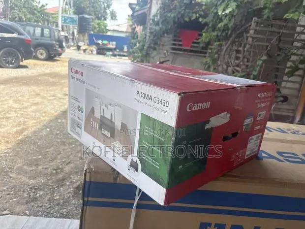 New Tech Canon Pixma G3430 Print, Scan,Copy A4/8ppm/Ink Gl-41s Colored · Photo 1
