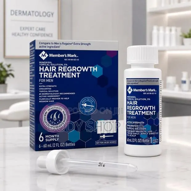 Member’s Mark Minoxidil Solution for Hair and Beard - Kirkland Minox · Photo 1