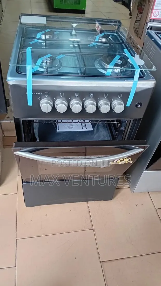 Brand New Volcano 4 Burner Gas Cooker – Oven Included 4gas · Photo 1