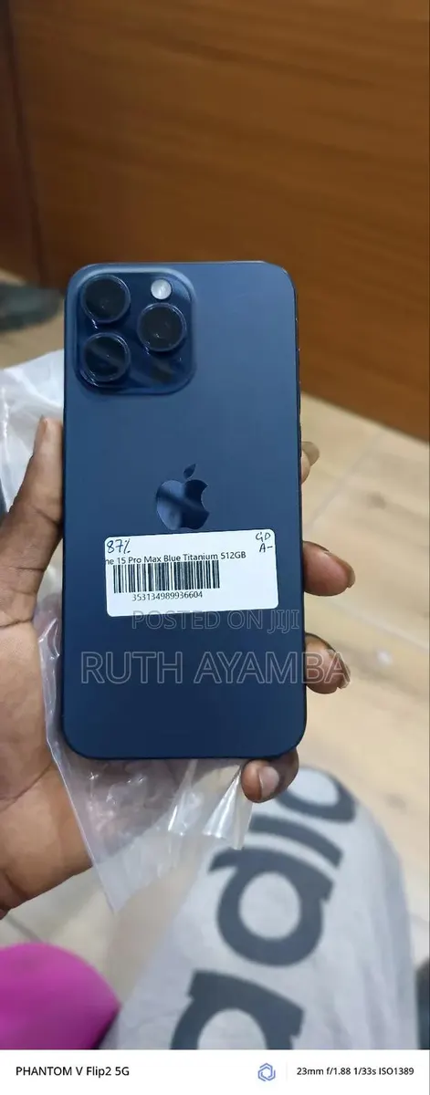 Apple iPhone 15 Pro Max 512 GB Blue · Photo 1