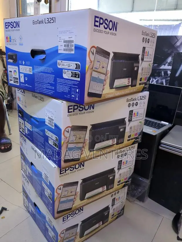Epson Ecotank Home L3251 Wi‐Fi Ink Tank Printer | 3‐In‐1 Print/Scan · Photo 1