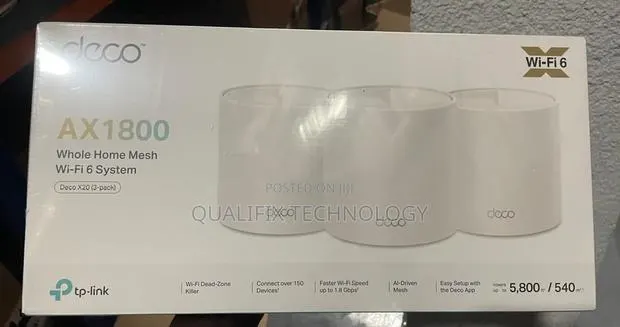 TP-Link AX1800 Whole Home Mesh Wi-Fi 6 · Photo 1
