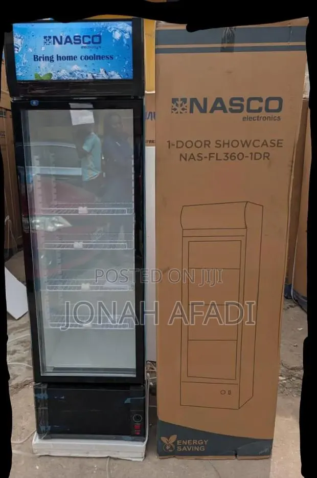 Nasco 298 LTRS Display Fridge-Nas-Fl360-1dr · Photo 1