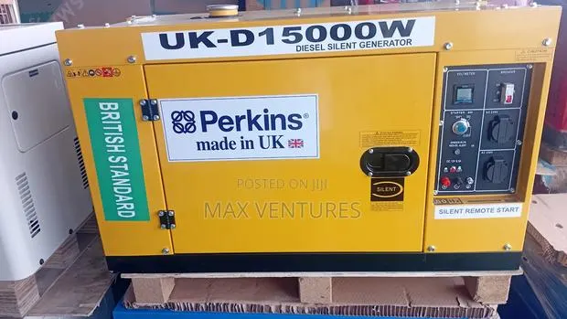 Perkins 15kva Diesel Generator With Modern Remote · Photo 1