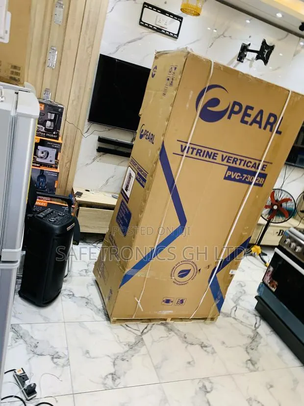 Secure Good Pearl 610liters Double Door Display Fridge PVC-730-2b · Photo 1