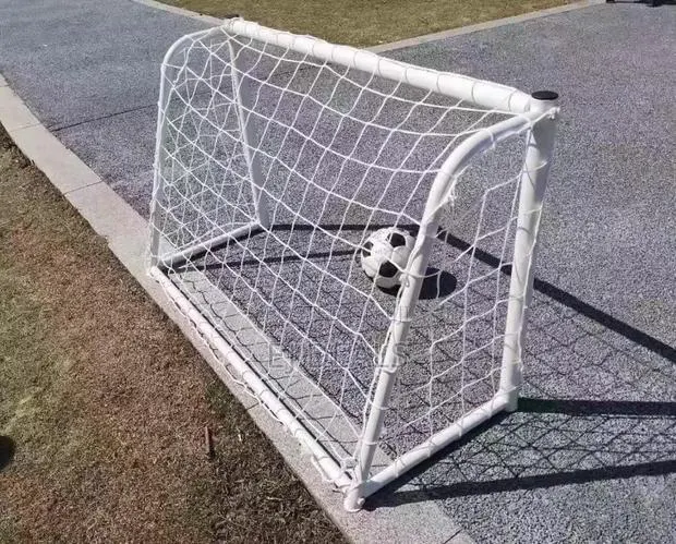 Mini Goal Post Easy Assemble Steel With Net 120cm X 80cm Two Pieces · Photo 1