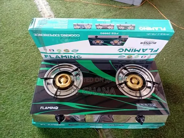 FLAMINO FGS_2000 Double Burner Gas Stove – Super Quality, Durable · Photo 1