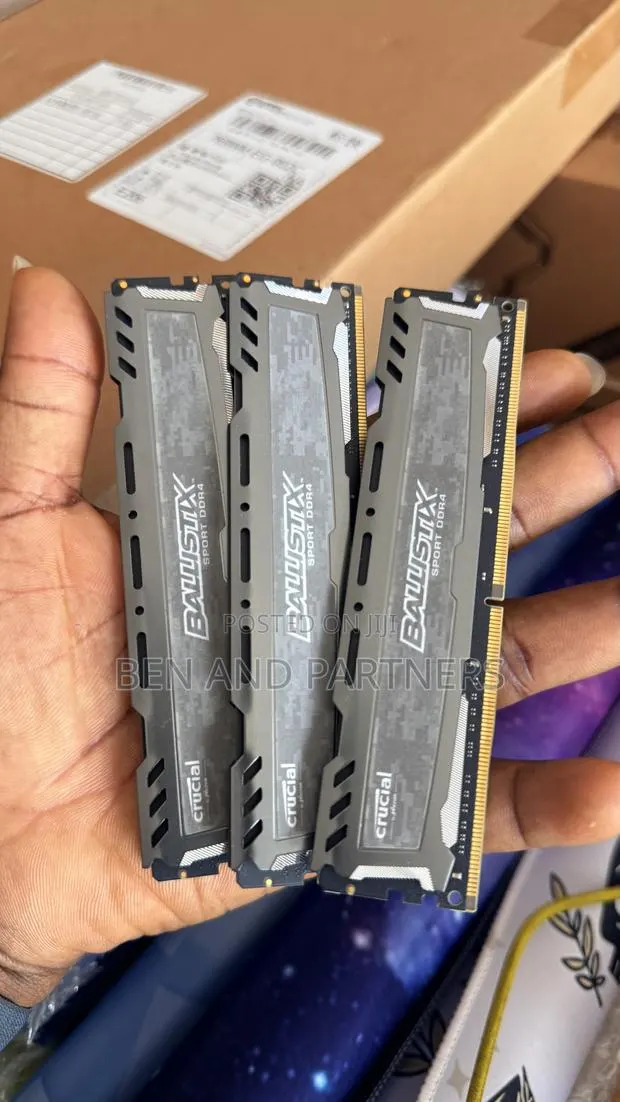 Crucial Ballistix 24gb DDR4 Rams · Photo 1