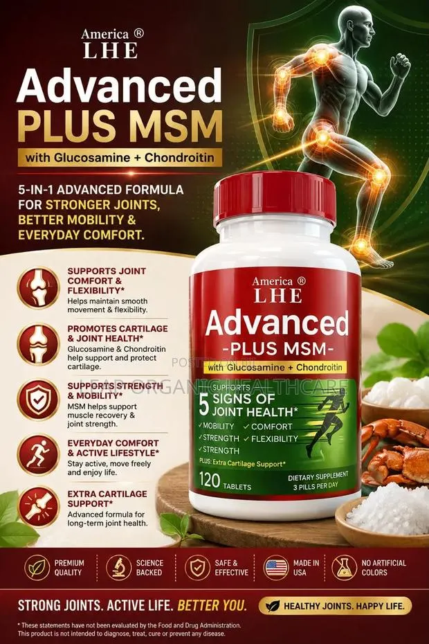 Advanced Plus MSM- Joint Care · Photo 1