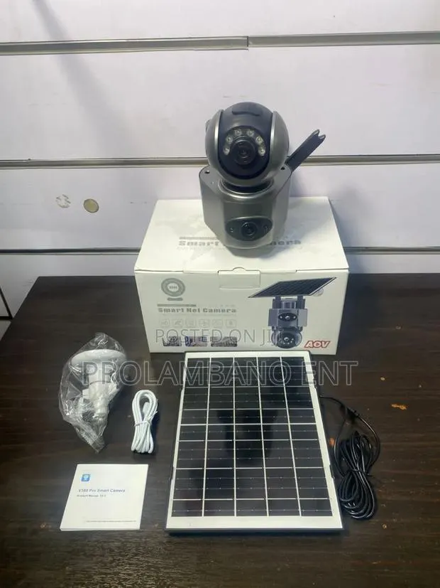 4G Dual Lens CCTV Solar Camera V380 · Photo 1