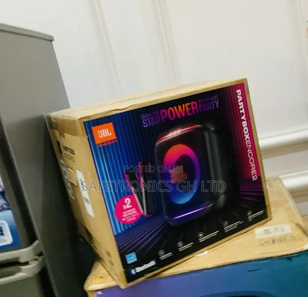 JBL Speaker With 2 Mics Partybox Encore 2 Sound Max · Photo 1