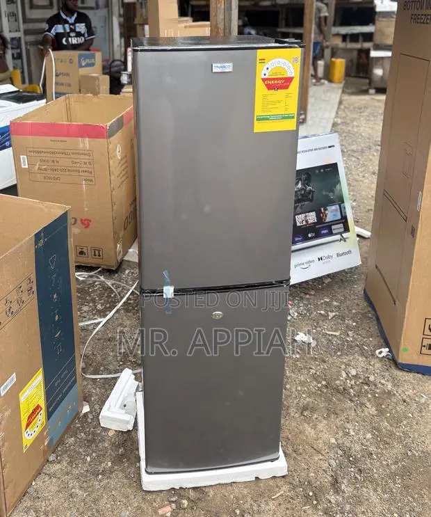 Extremely Affordable Nasco 158l 2 Door Refrigerator(Gray) · Photo 1