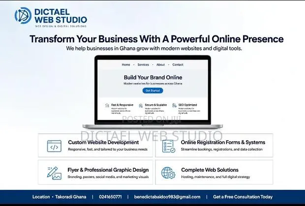 Reliable and Professional Websites and Flyers · Photo 1