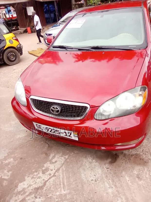 Toyota Corolla 2007 Burgundy