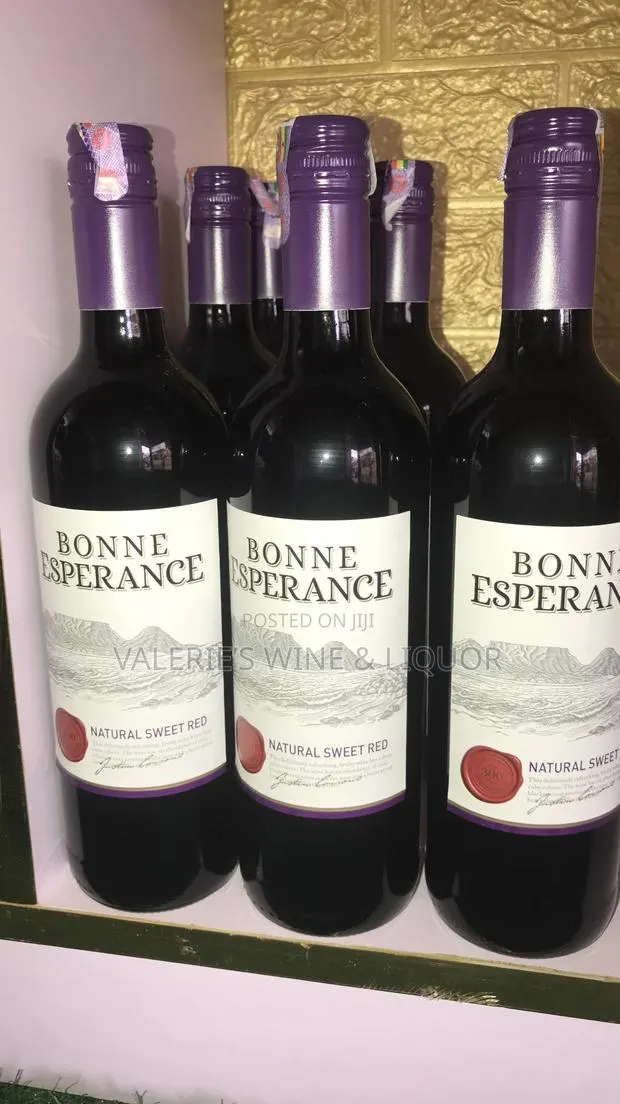 Bonne Esperace Natural Sweet Red Wine- 750 Ml · Photo 1