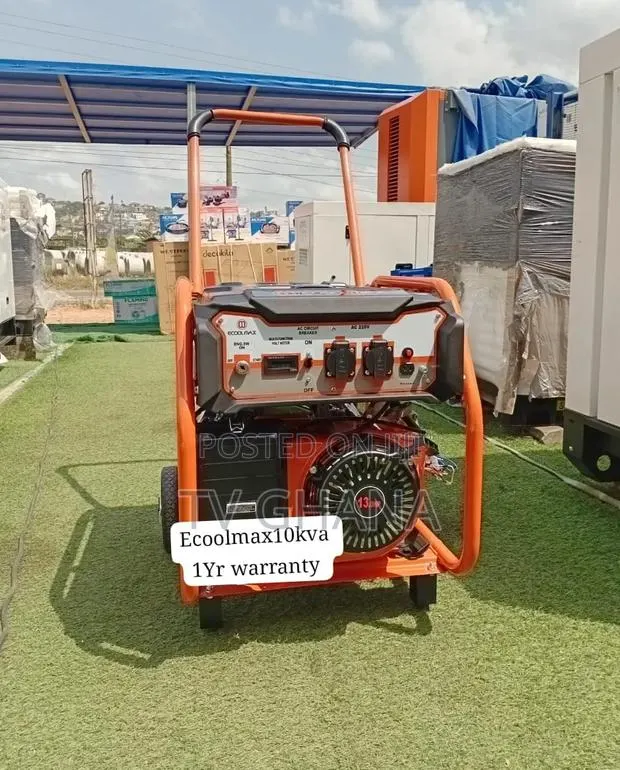 Super Powerful Ecoolmax 10KVA Genset – Affordable Prices, 10kva · Photo 1