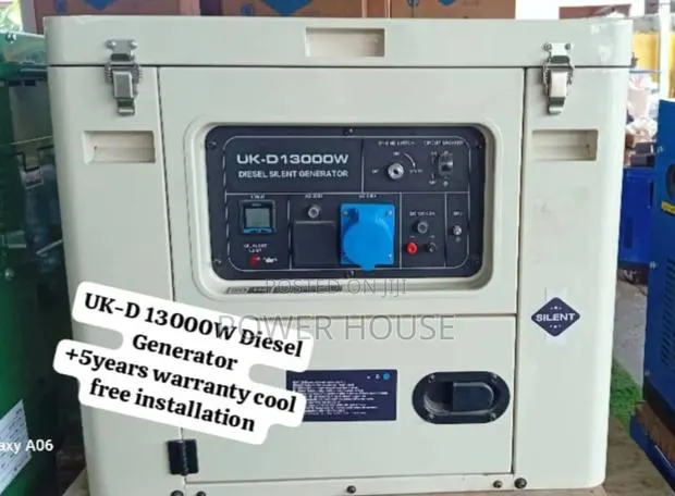 Magic Button Uk-D 10kva Generator Silent Uk-D 10kva Generator Silent · Photo 1