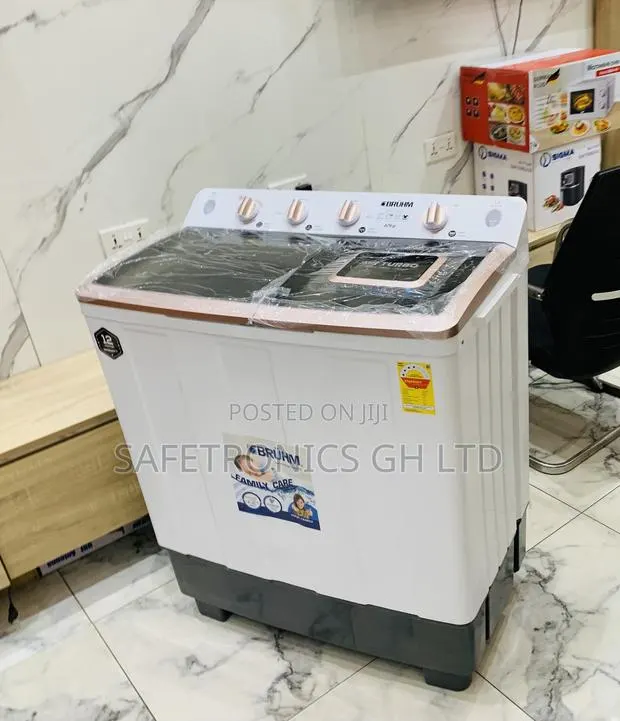 Excellent Sleek Bruhm 12kg Twin Tub Semi Automatic BWT-120H · Photo 1