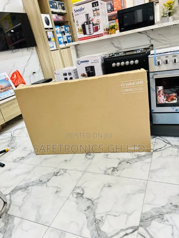 Android Smart Uhd Cu80 Samsung 55 Inch Led Tv · Photo 1