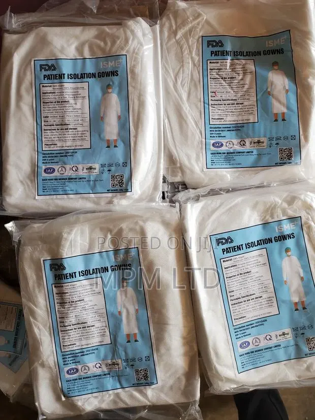 Disposable Patient Isolation Gowns · Photo 1
