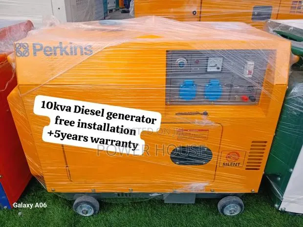 Energy Star Perkins Diesel Generator 10kva Silent · Photo 1
